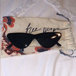 Free People Cat Eye Sunglasses